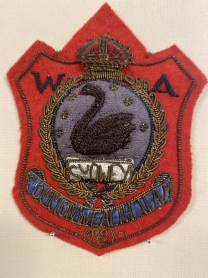 WA Commonwealth Team 1927 badge