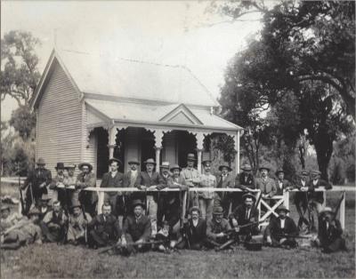 Perth Rifle Club clubhouse 1904