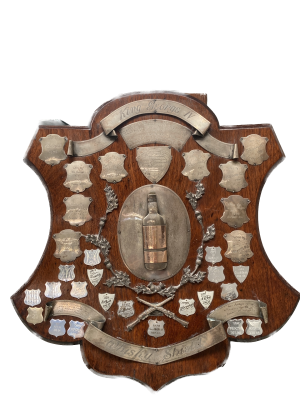 King George IV Whiskey Shield