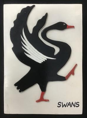 Swan Districts Baseball Club 1950s Change Room Emblem