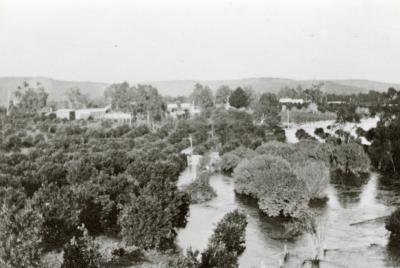 Canning River in flood