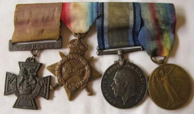 Miniature Medals including Victoria Cross - Lieutenant Hugo Throssell VC