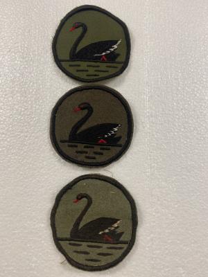 Three plain WARA badges