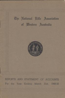 NRA WA Annual Report 1949-50