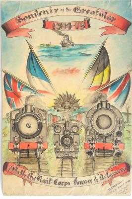 Railway Operating Division - Souvenir of Railway Service World War 1