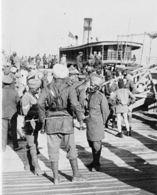 World War 1, Dunsterforce, Mesopotamia, Basra, 1918