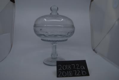 Glass Compote Bowl