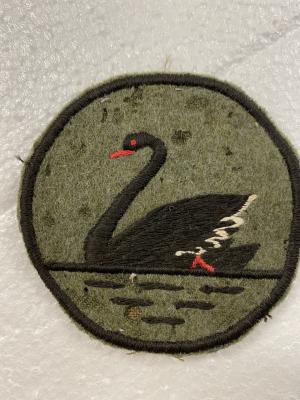 Swan Cloth Badge