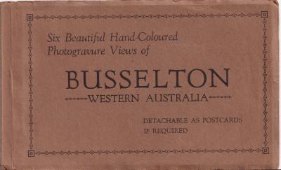 Postcards of Busselton booklet