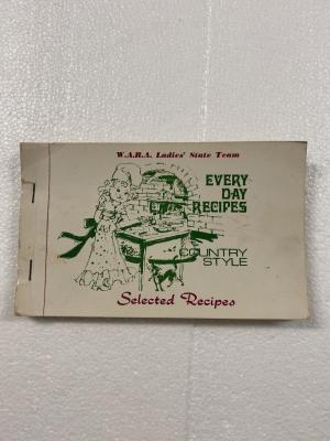 WA Ladies State Team Recipe Book