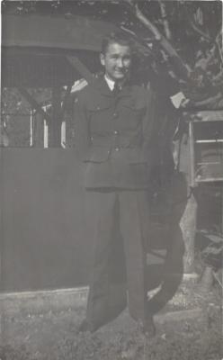 Kevin Richards in uniform