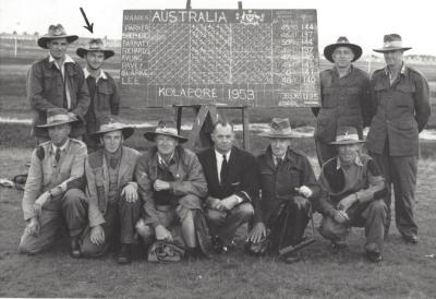 Australian Rifle Team Kolapore Cup winners