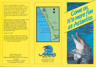 Archive 17.1b - Brochure, Atlantis Marine Park