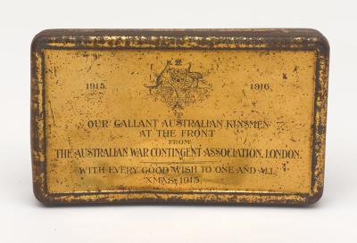 Australian War Contingent Association Gift Tin - 1915