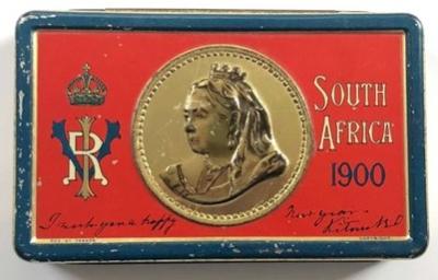 Queen Victoria Gift Tin - 1900