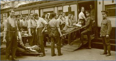 Medical Evacuation Chain - World War 1 - Ambulance Train