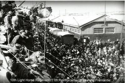 World War 1, Western Australia, 11th Reinforcement, 10 Light Horse, 1915