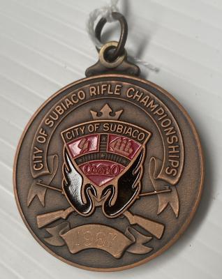 Bronze medallion