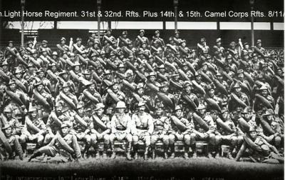 World War 1, Western Australia, 31st Reinforcement and 32nd Reinforcement,10 Light Horse, 1917