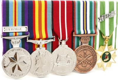 National Service Vietnam Medal Group