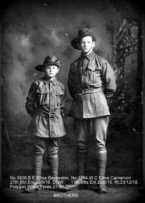 World War 1, Australia, Western Australia, ELLICE, 10 Light Horse