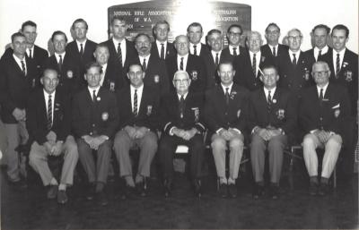 WA Rifle Team March 1968