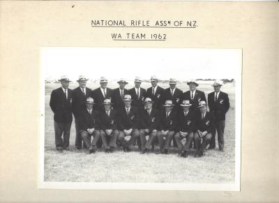 New Zealand Rifle Team, Perth 1962