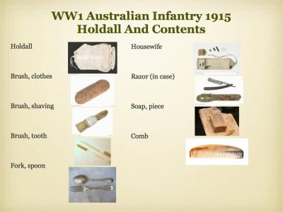 Poster - Australian Imperial Force Hold All and Contents 1915