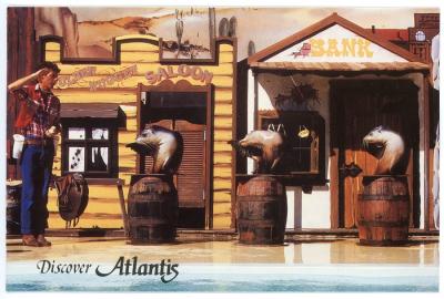 Discover Atlantis Postcard - Atlantis Marine Park