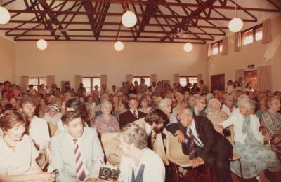 PHOTOGRAPH: SCENES FROM THE OPENING OF THE SHENTON PARK SENIOR CITIZENS CENTRE