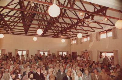 PHOTOGRAPH: SCENES FROM THE OPENING OF THE SHENTON PARK SENIOR CITIZENS CENTRE