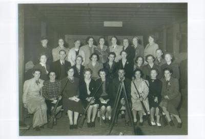 PHOTOGRAPH (COPY): SUBIACO WOMEN'S RIFLE CLUB GROUP PHOTOGRAPH, 1944
