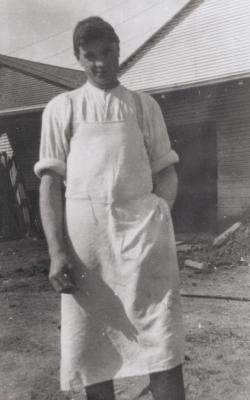 PHOTOGRAPH: CALYX POTTERY WORKER, DON SMITH