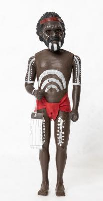 Aboriginal Adult Male Painted Doll