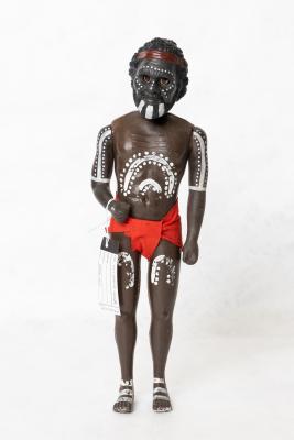 Aboriginal Adult Male Painted Doll