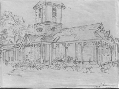 Sketch - Villa Carlotta 1961