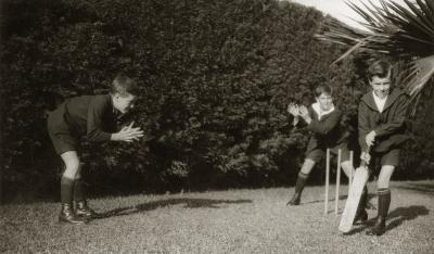 McLennan Boys Playing Cricket 1923