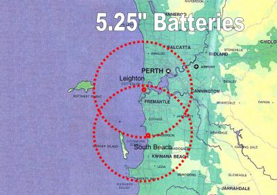 POSTER - Fortress Fremantle Graphic 5.25 inch Batteries