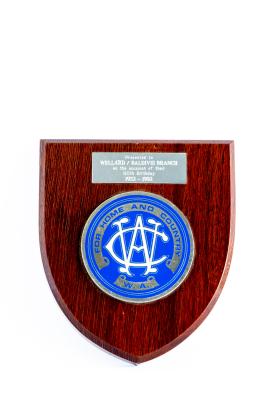 CWA of WA Wellard/Baldivis Branch Plaque