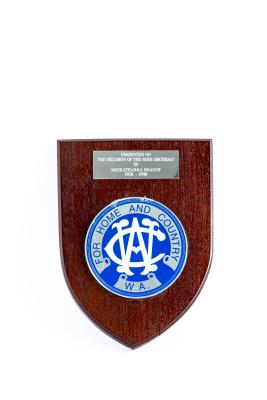 CWA Meekatharra Branch 60th Birthday Plaque