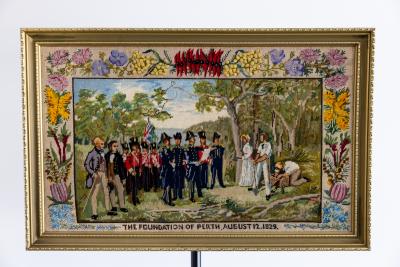 Foundation of Perth in 1829 Tapestry