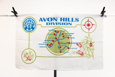 CWA of WA Avon Hills Division Tea Towel