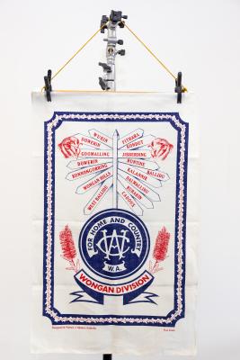 CWA of WA Wongan Division Tea Towel 