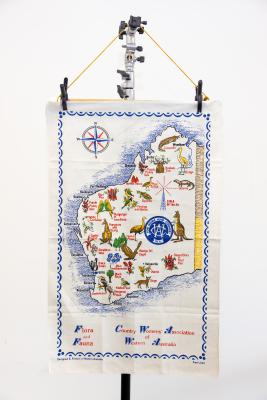 CWA of WA Commemorative Tea Towel - Flora and Fauna 