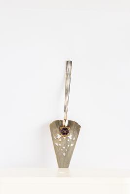 Commemorative Silver Cake Server