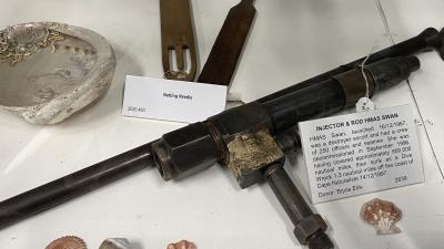 Injector and Rod from the HMAS Swan