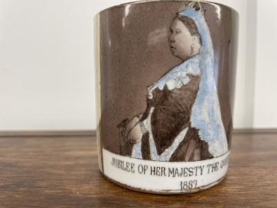 Souvenir - Queen Victoria Golden Jubilee 1887 mug