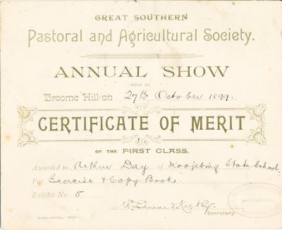 Certificate of Merit