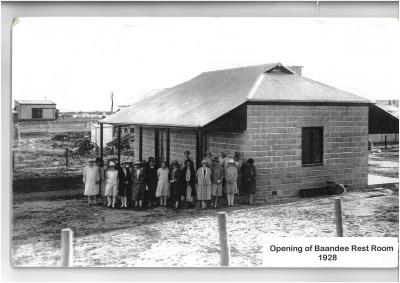 Baandee Rest Rooms 1928