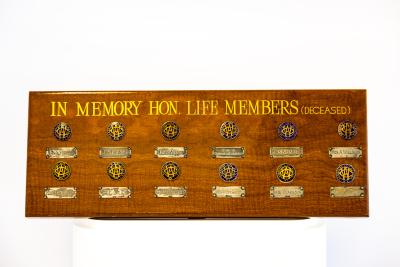 In Memory of Hon. Life Members (Deceased)